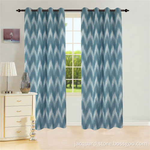 New Design Polyester Jacquard Panel Curtain